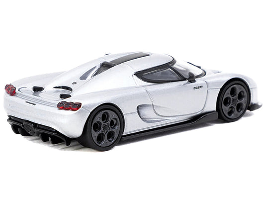 Koenigsegg CC850 Silver Metallic "Global64" Series 1/64 Diecast Model by Tarmac Works Tarmac Works