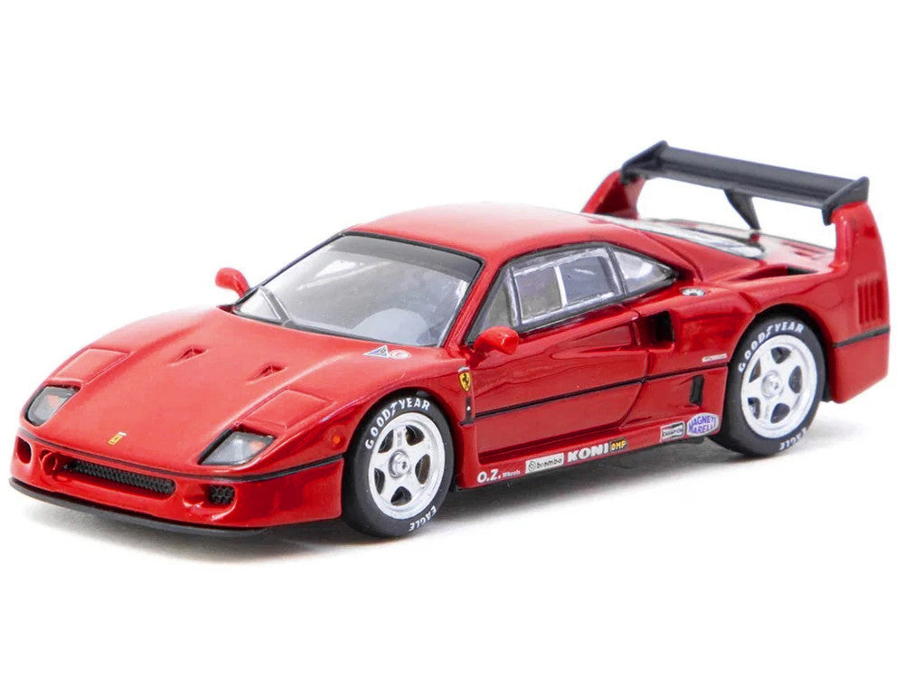 Ferrari F40 Red "Road64" Series 1/64 Diecast Model Car by Tarmac Works Tarmac Works
