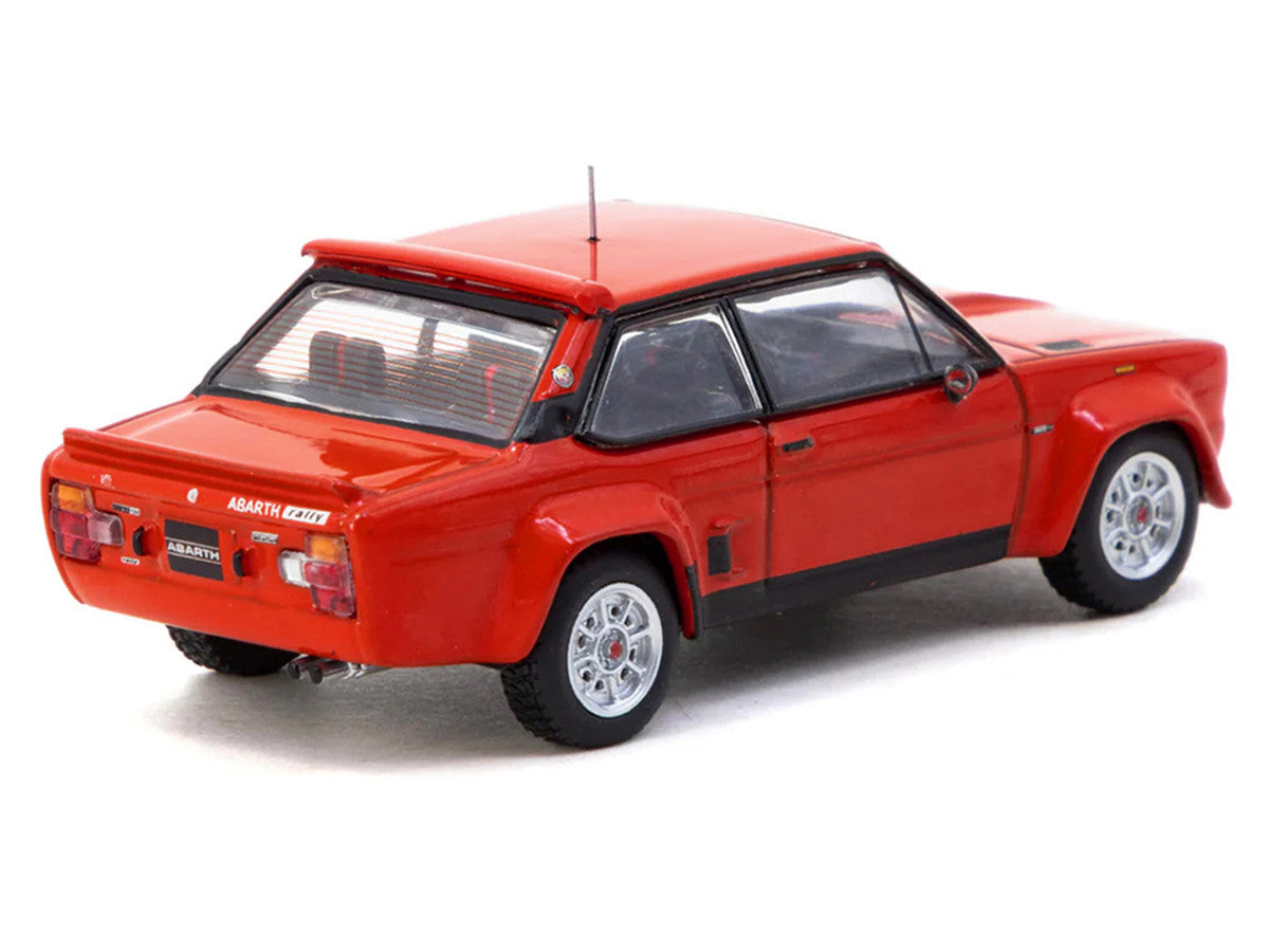 Fiat 131 Abarth Rally Stradale Red "Road64" Series 1/64 Diecast Model Car by Tarmac Works-2