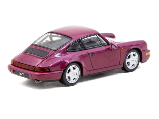 Porsche 911 Carrera RS (964) Ruby Star "Collab64" Series 1/64 Diecast Model Car by Schuco & Tarmac Works Schuco