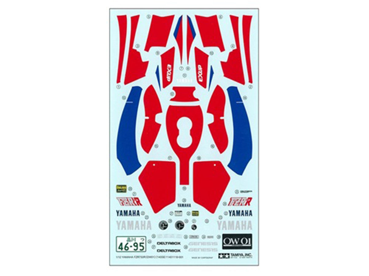 Model Kit Yamaha FZR750R OW01 Motorcycle 1/12 Scale Model by Tamiya Tamiya