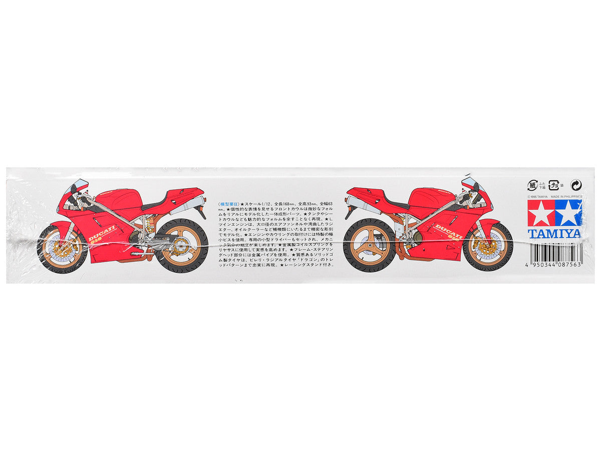 Model Kit Ducati 916 Motorcycle 1/12 Scale Model by Tamiya Tamiya