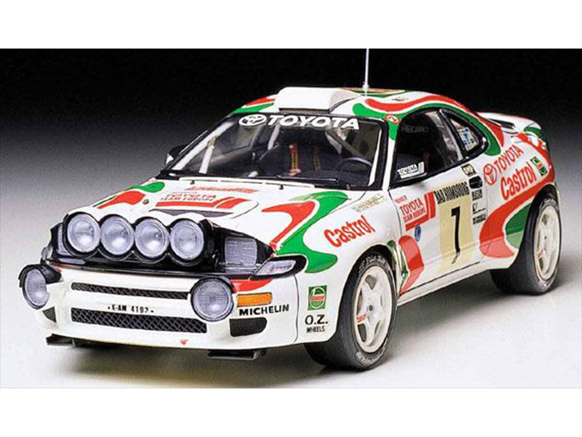 Model Kit Toyota Celica GT-Four (Castrol Celica) #3 Winner "Monte-Carlo Rally" (1993) 1/24 Scale Model by Tamiya Tamiya