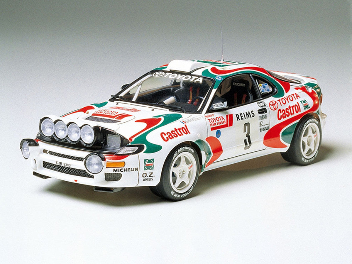 Model Kit Toyota Celica GT-Four (Castrol Celica) #3 Winner "Monte-Carlo Rally" (1993) 1/24 Scale Model by Tamiya Tamiya