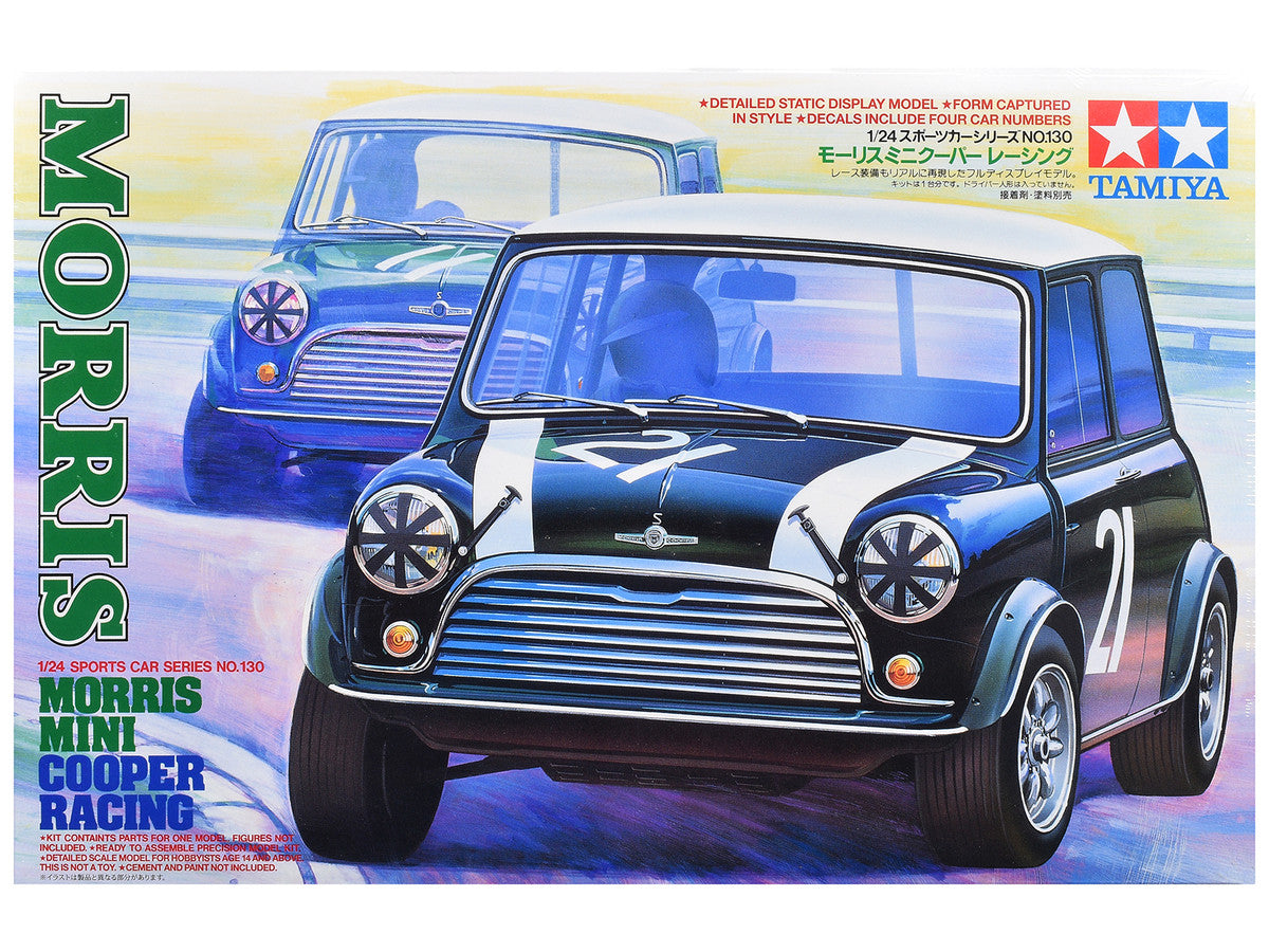 Model Kit Morris Mini Cooper Racing 1/24 Scale Model by Tamiya Tamiya