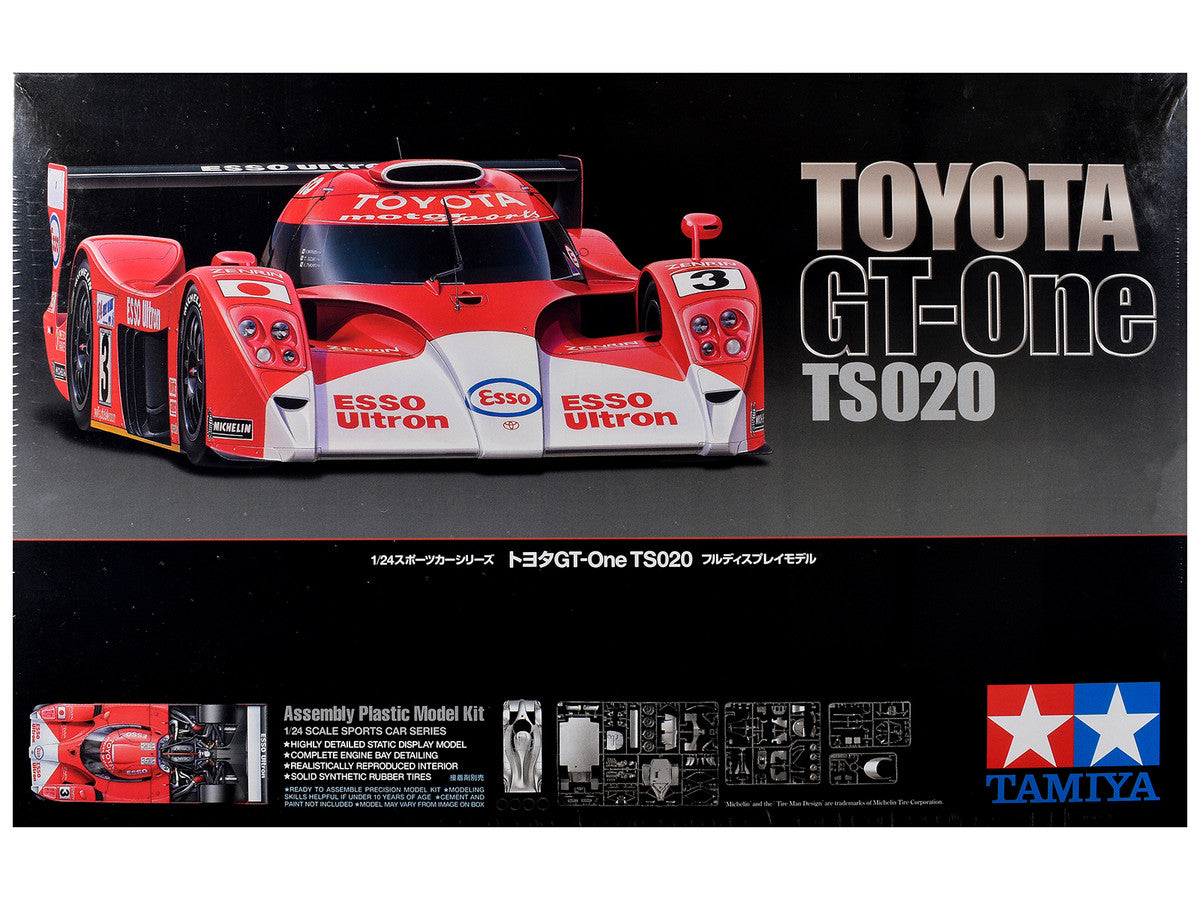 Model Kit Toyota GT-One TS020 "24 Hours of Le Mans" (1999) 1/24 Scale Model by Tamiya Tamiya