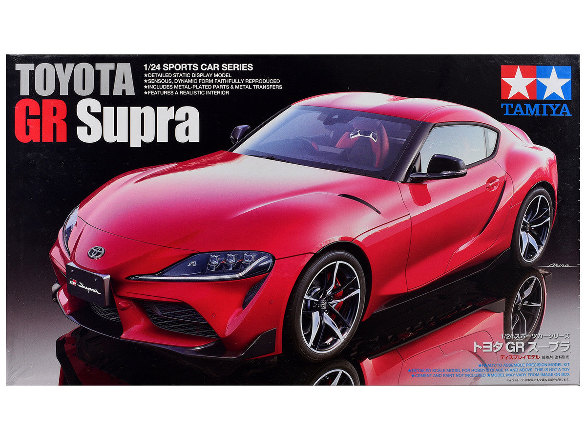 Model Kit Toyota GR Supra 1/24 Scale Model by Tamiya Tamiya