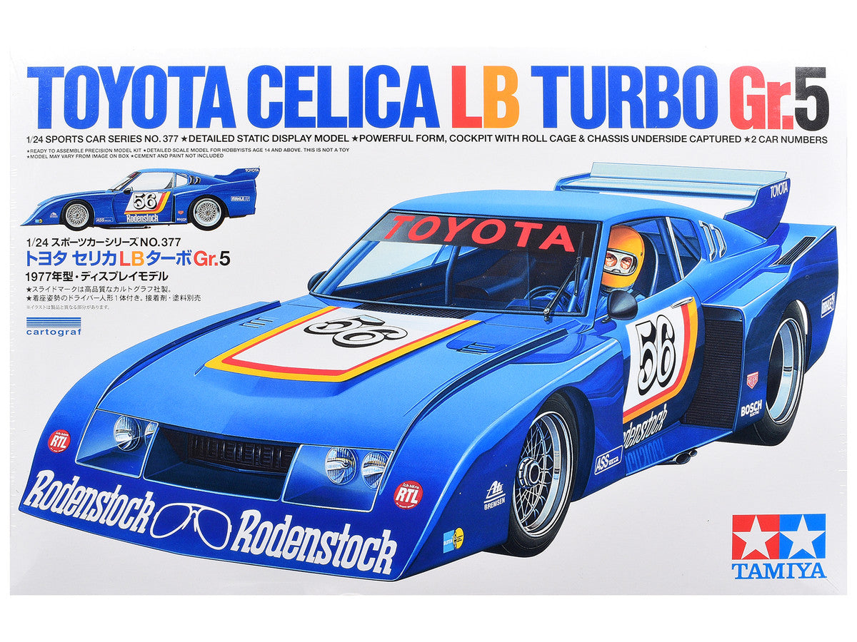 Model Kit Toyota Celica LB Turbo Gr.5 1/24 Scale Model by Tamiya Tamiya