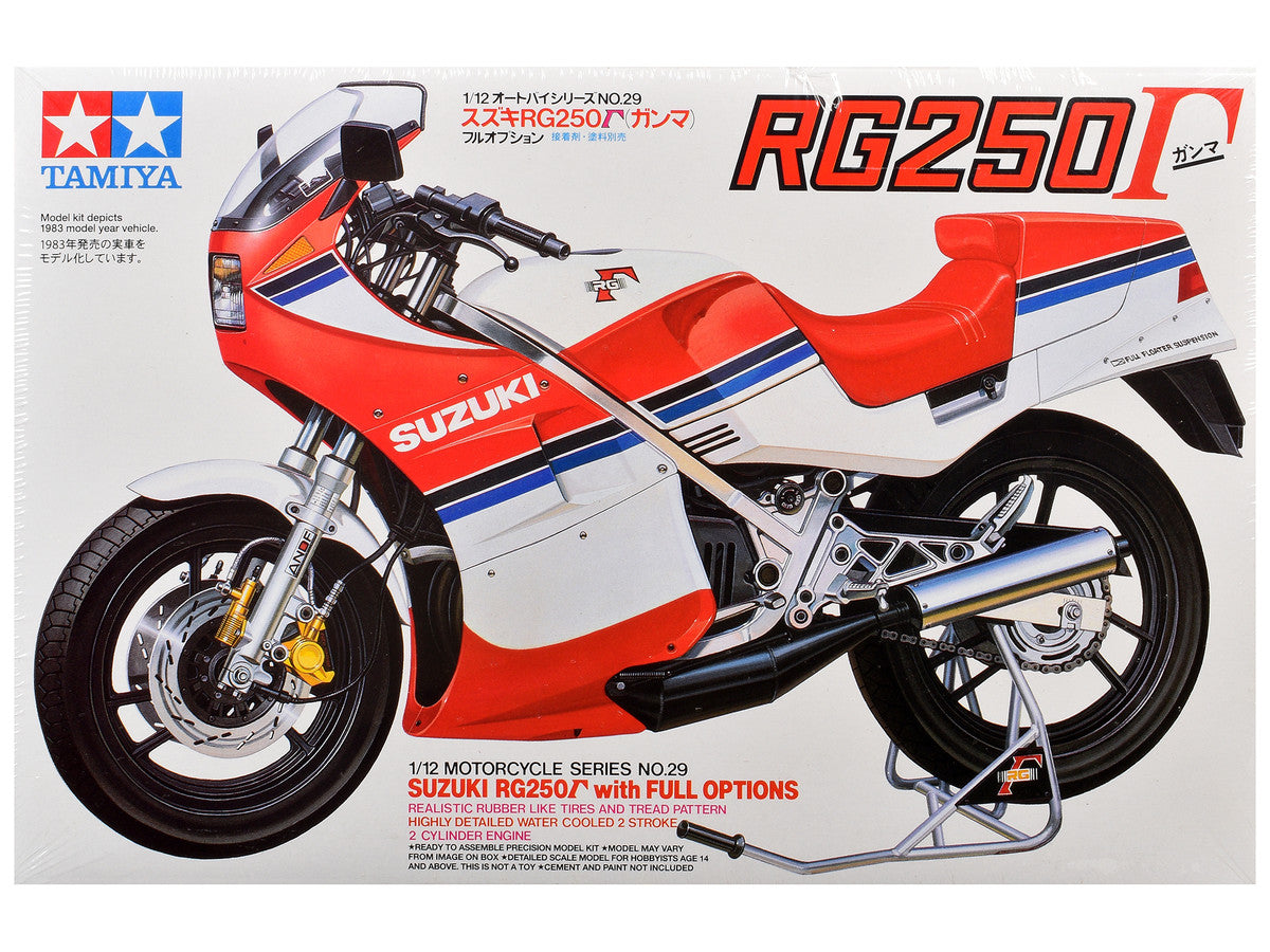 Model Kit Honda CX500 Turbo Motorcycle 1/12 Scale Model by Tamiya-3