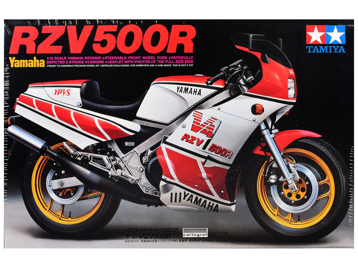Model Kit Yamaha RZV500R Motorcycle 1/12 Scale Model by Tamiya Tamiya