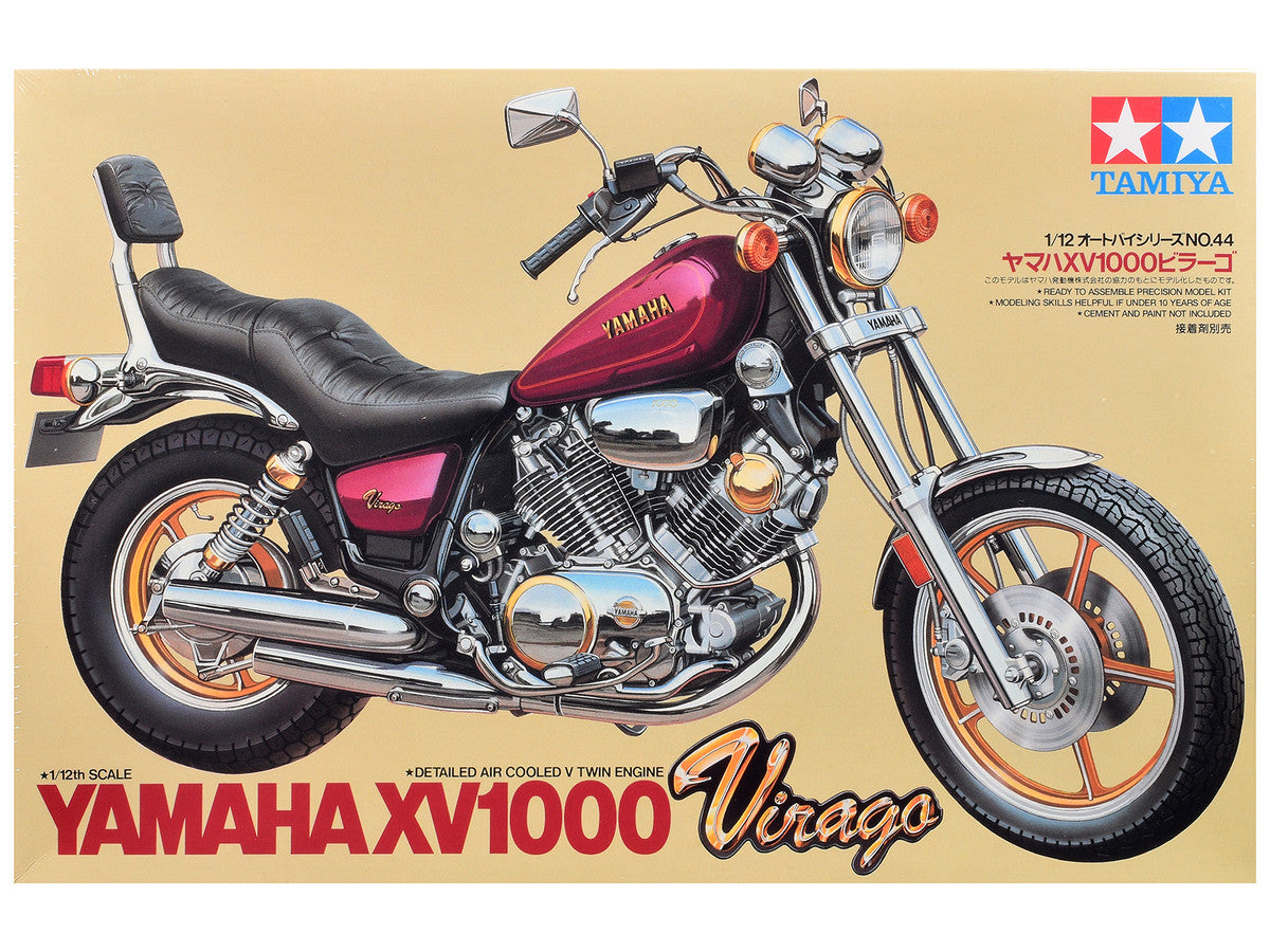 Model Kit Yamaha Virago XV1000 Motorcycle 1/12 Scale Model by Tamiya Tamiya