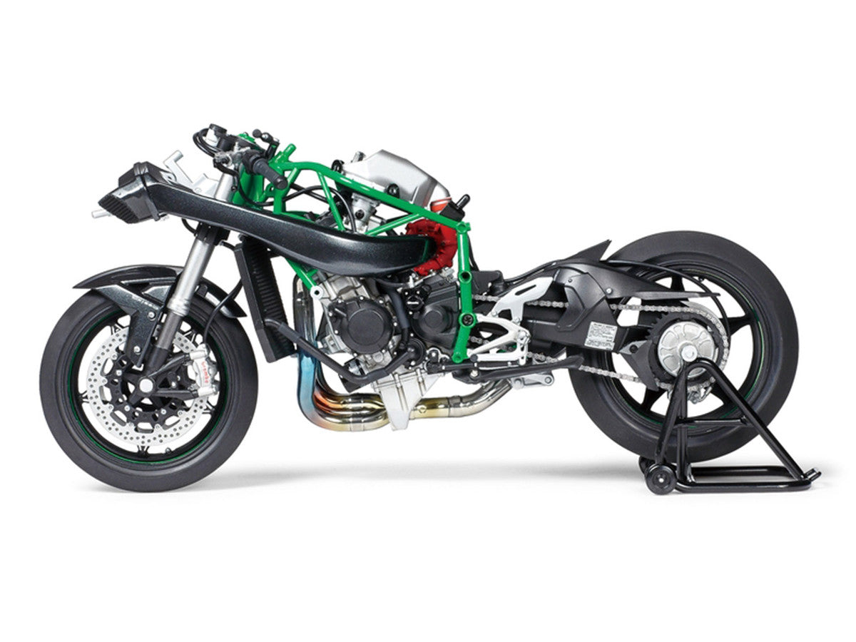 Model Kit Kawasaki Ninja H2R Motorcycle 1/12 Scale Model by Tamiya Tamiya