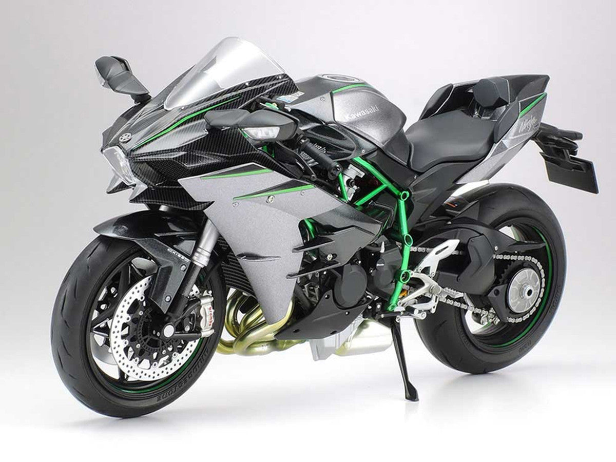Model Kit Kawasaki Ninja H2 Carbon Motorcycle 1/12 Scale Model by Tamiya Tamiya