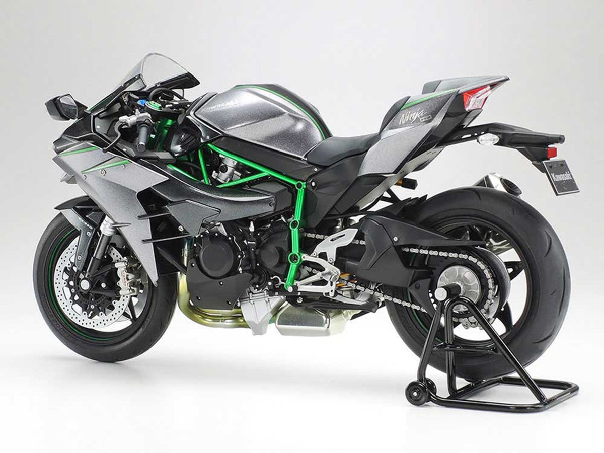 Model Kit Kawasaki Ninja H2 Carbon Motorcycle 1/12 Scale Model by Tamiya Tamiya