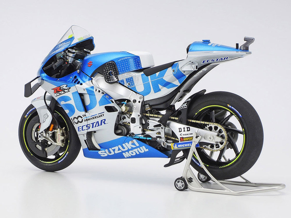 Model Kit Suzuki GSX-RR "Team Suzuki Ecstar" (2020) Motorcycle 1/12 Scale Model by Tamiya Tamiya