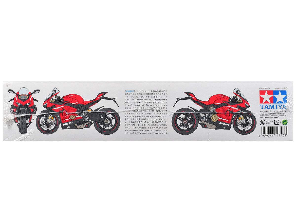 Model Kit Ducati Superleggera V4 Motorcycle 1/12 Scale Model by Tamiya Tamiya