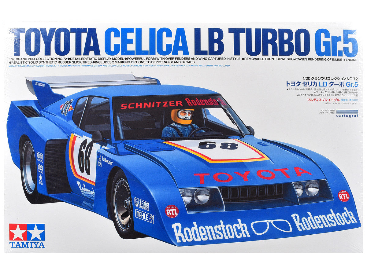 Model Kit Toyota Celica LB Turbo Gr.5 1/20 Scale Model by Tamiya Tamiya
