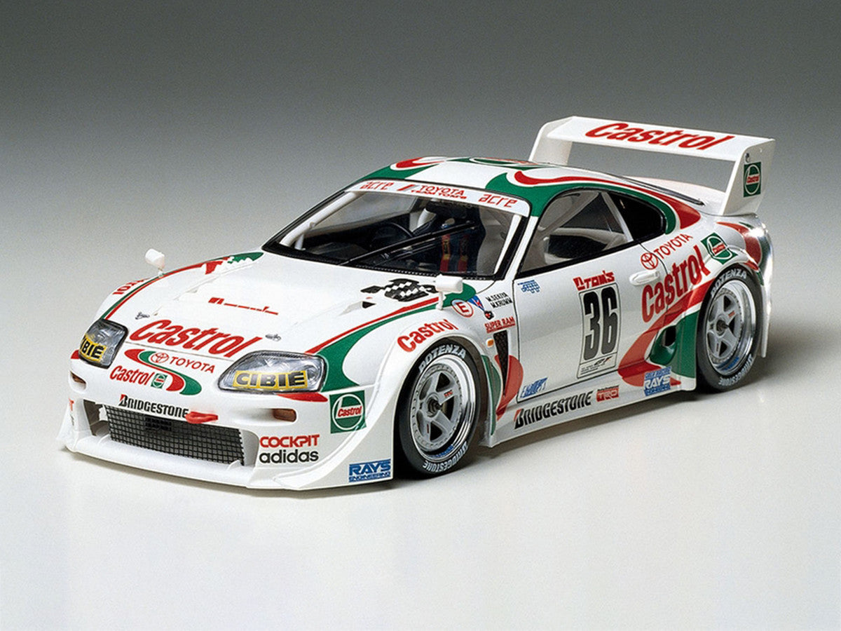 Model Kit Castrol Toyota Tom's Supra GT 1/24 Scale Model by Tamiya Tamiya