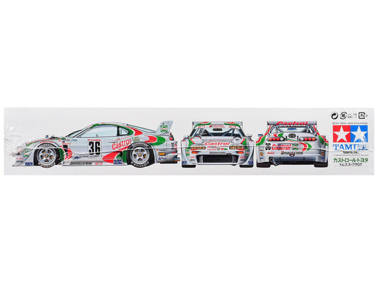 Model Kit Castrol Toyota Tom's Supra GT 1/24 Scale Model by Tamiya Tamiya
