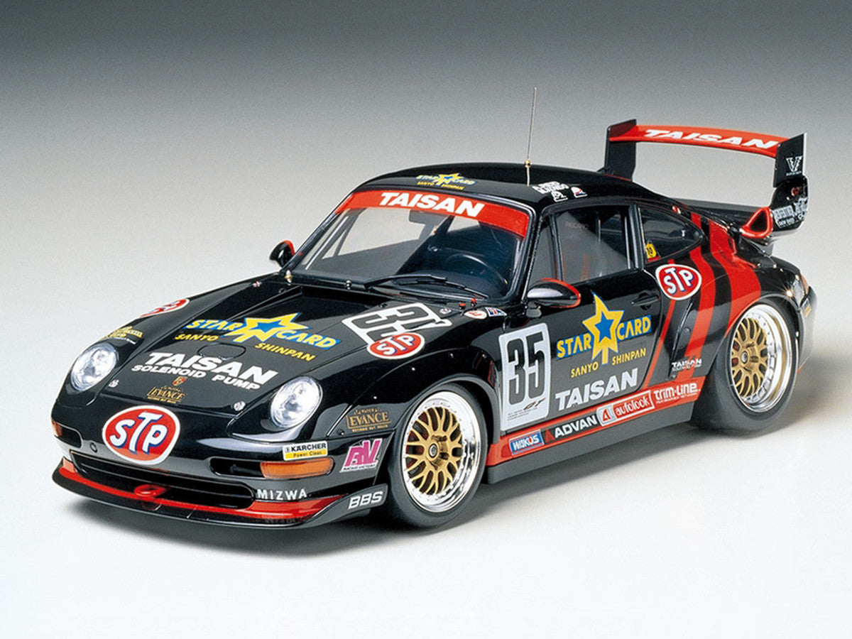 Model Kit Porsche 911 GT2 "Taisan Starcard" 1/24 Scale Model by Tamiya Tamiya