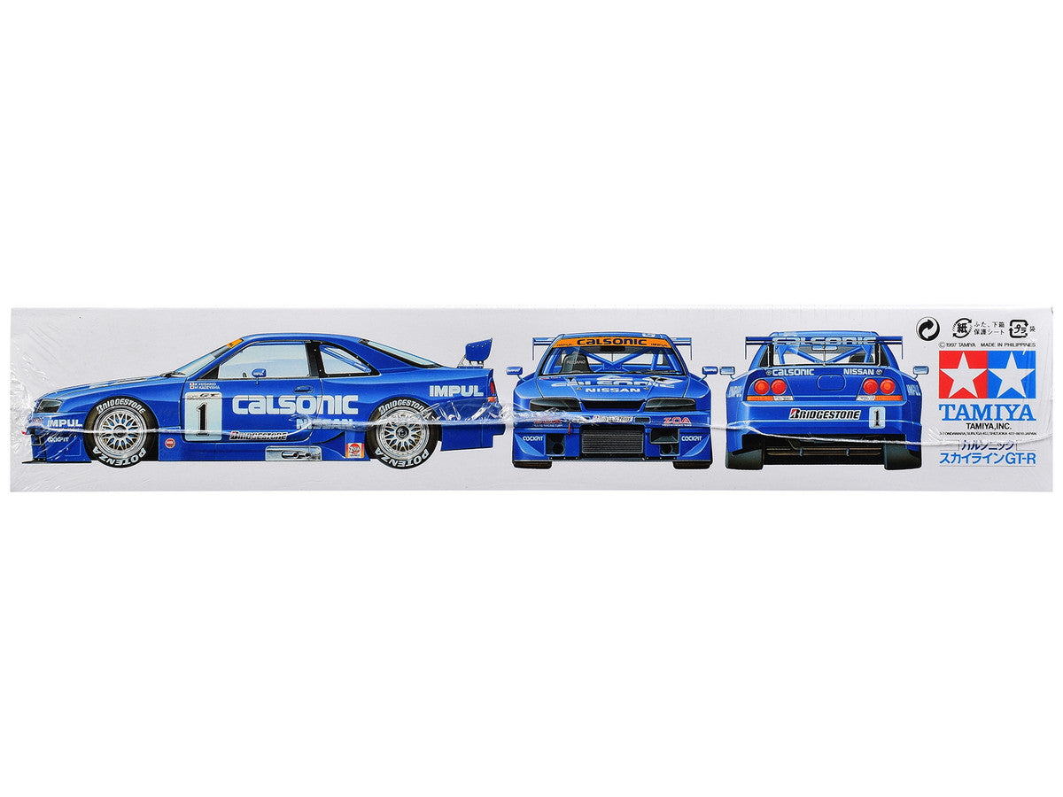 Model Kit Nissan Skyline GT-R "Calsonic" 1/24 Scale Model by Tamiya Tamiya