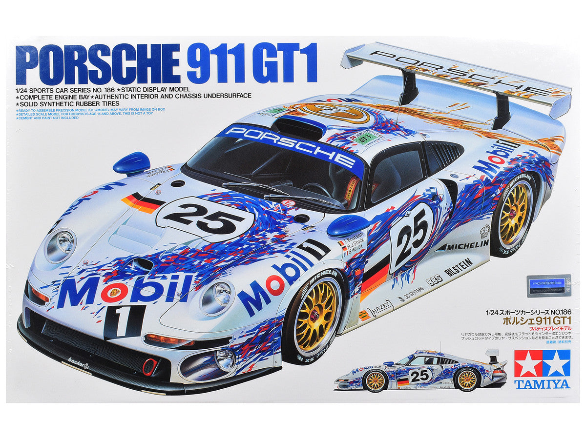 Model Kit Porsche 911 GT1 "24 Hours of Le Mans" (1996) 1/24 Scale Model by Tamiya Tamiya