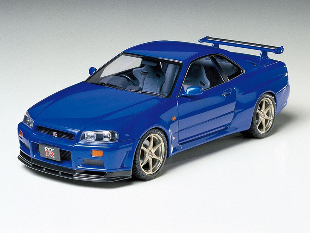 Model Kit Nissan Skyline GT-R V-Spec (R34) 1/24 Scale Model by Tamiya Tamiya