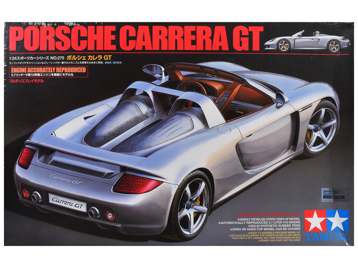 Model Kit Porsche Carrera GT 1/24 Scale Model by Tamiya Tamiya