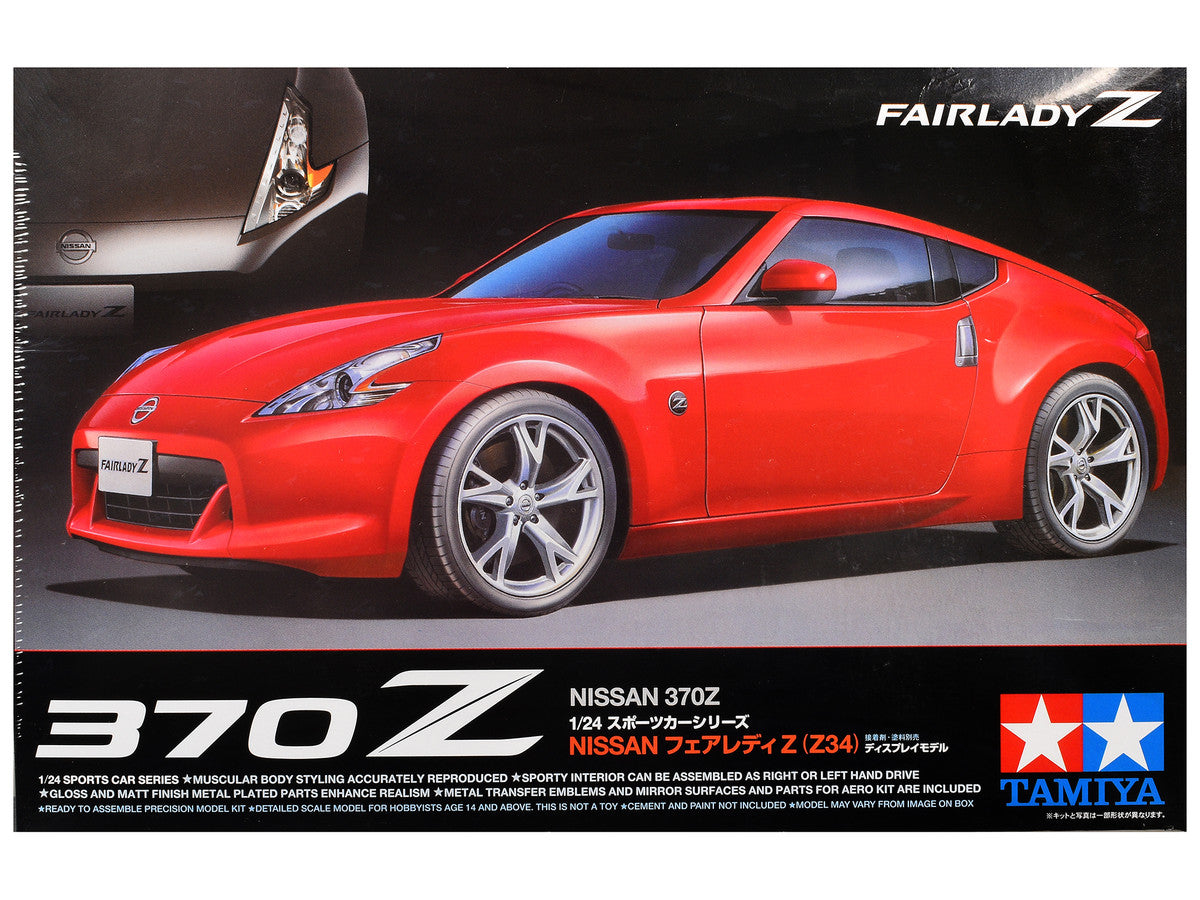 Model Kit Nissan 370Z (Fairlady Z) 1/24 Scale Model by Tamiya Tamiya
