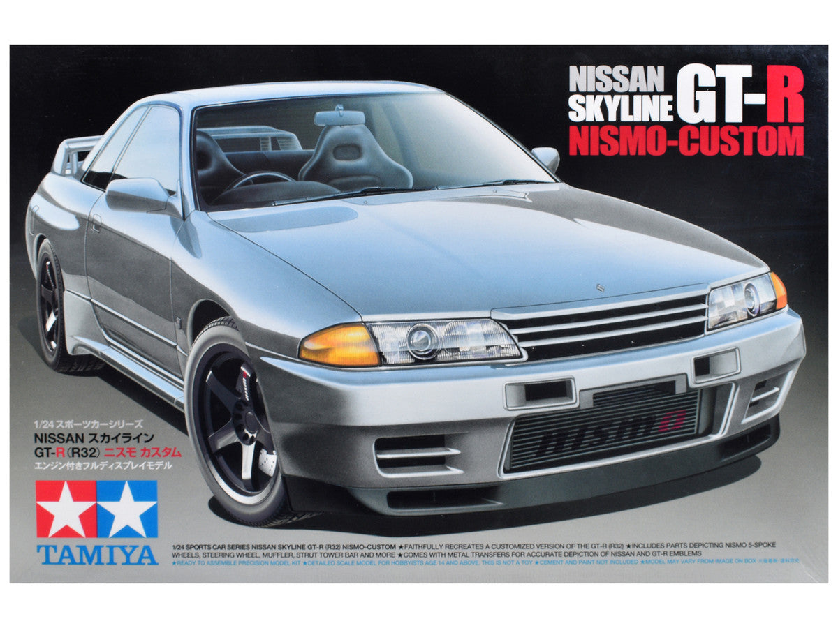 Model Kit Nissan Skyline GT-R (R32) Nismo-Custom 1/24 Scale Model by Tamiya Tamiya
