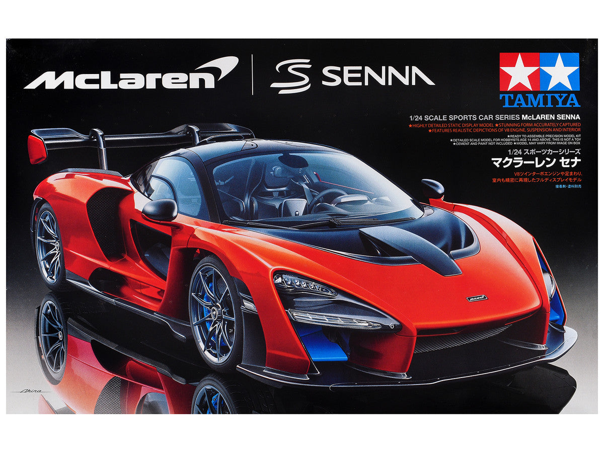 Model Kit McLaren Senna 1/24 Scale Model by Tamiya Tamiya