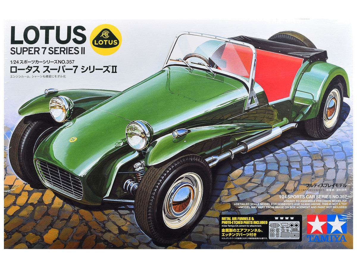 Model Kit Lotus Super 7 Series II 1/24 Scale Model by Tamiya Tamiya