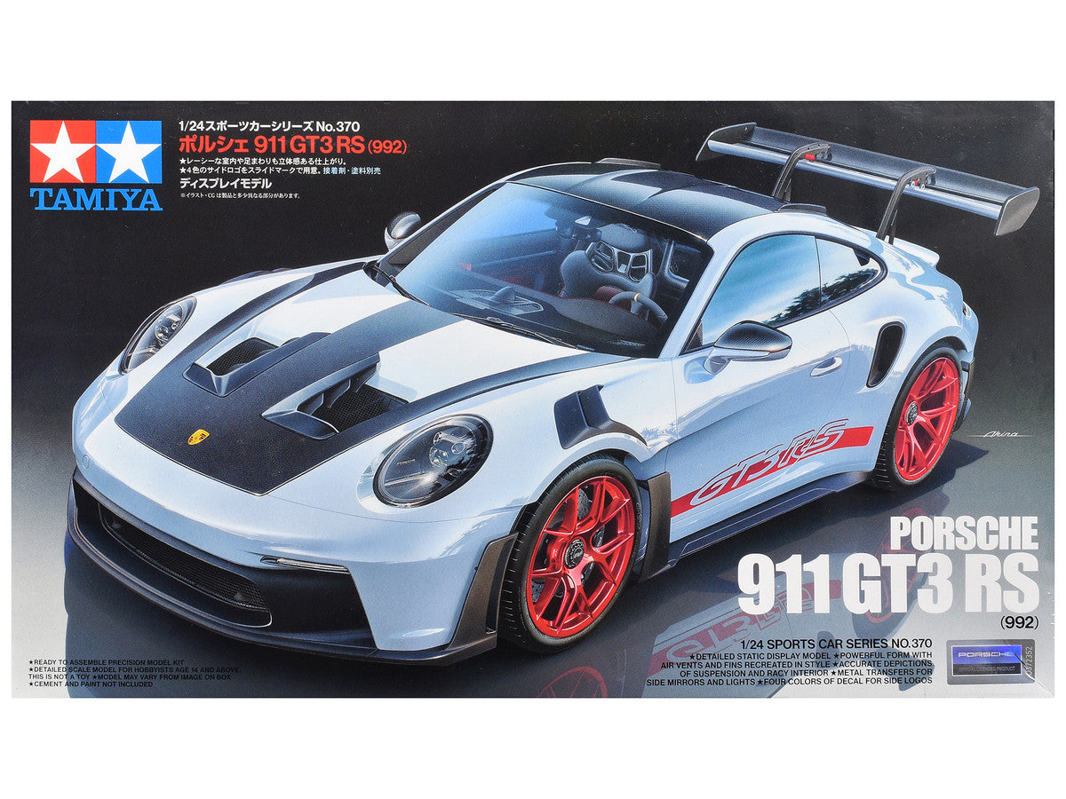 Model Kit Porsche 911 GT3 RS (992) 1/24 Scale Model by Tamiya Tamiya