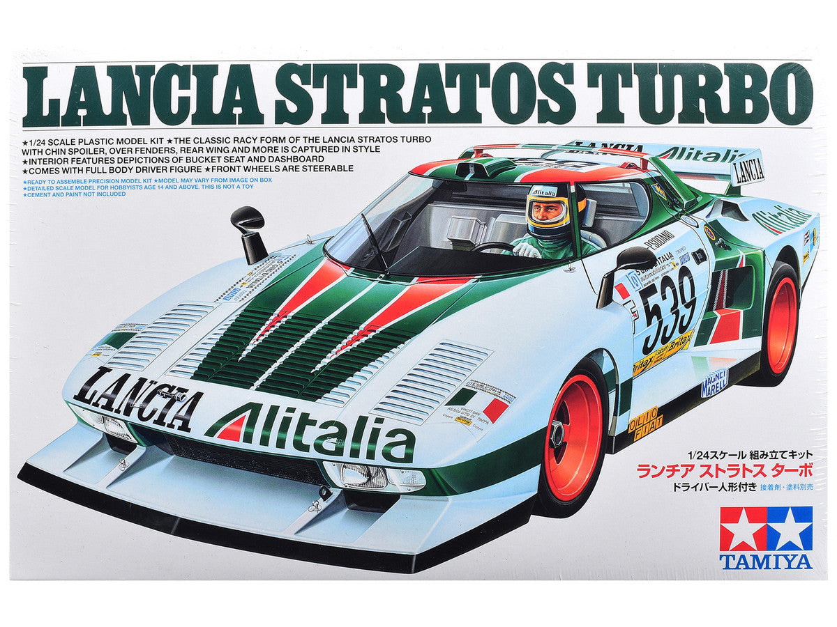 Model Kit Lancia Stratos Turbo 1/24 Scale Model by Tamiya Tamiya