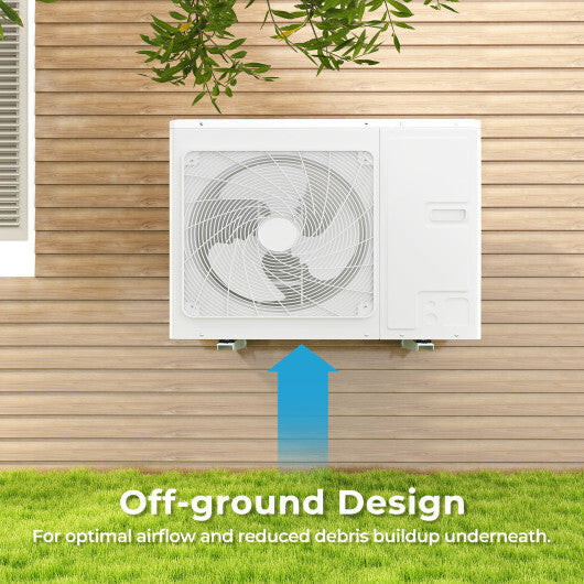 Mini Split Wall Mounting Bracket for 12000-24000 BTU Universal Ductless AC W2B