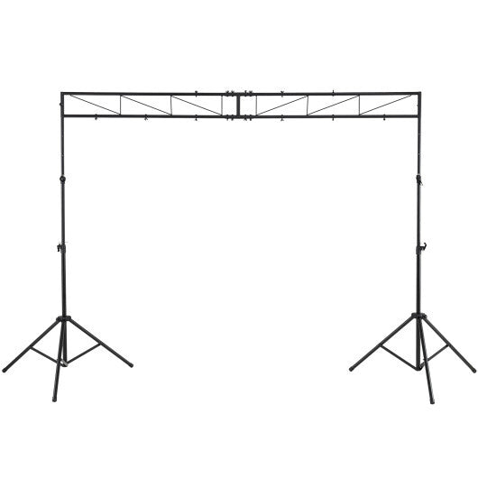 Portable Lighting Truss System Height Adjustable DJ Light Stand with 2 Folding Tripods W2B