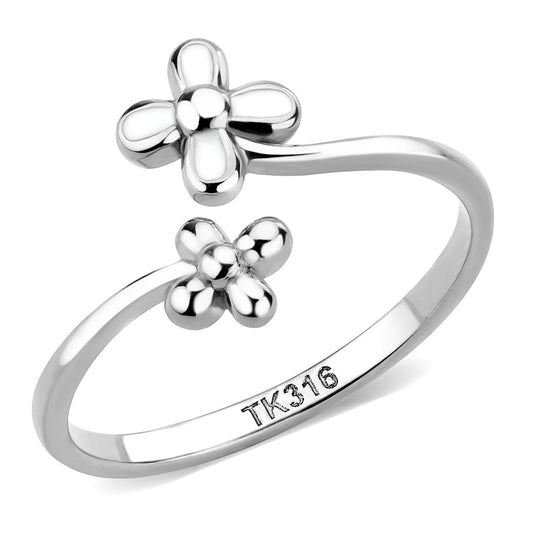 TK3631N -  Stainless Steel Ring with No Stone  No Plated (High Polished) Alamode