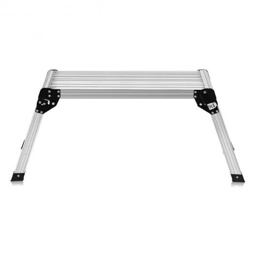 Heavy Duty Portable Bench Aluminum Folding Step Ladder W2B