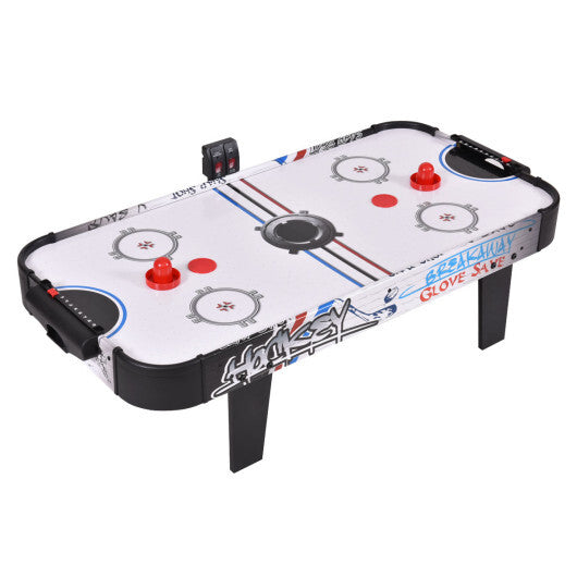 42 Inch Air Powered Hockey Table Top Scoring 2 Pushers W2B