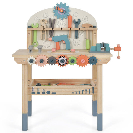 Kids Play Tool Workbench with Realistic Accessories W2B