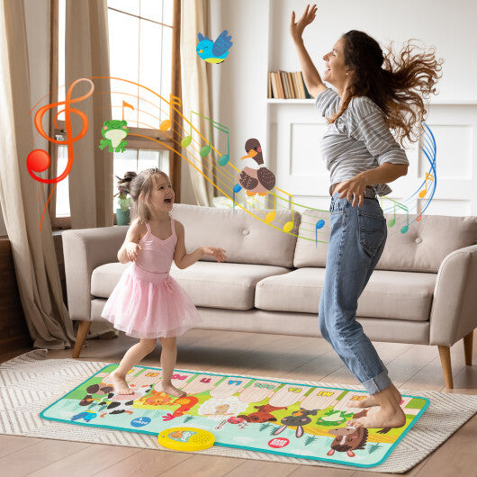 Kids Musical Mat Indoor Outdoor Animal Farm Piano W2B