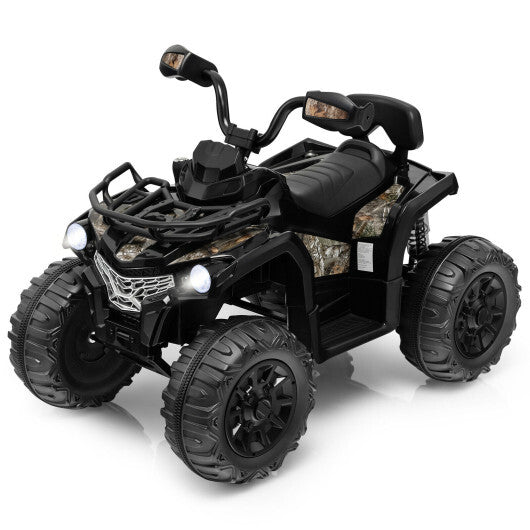 12V Kids Ride On ATV 4 Wheeler with MP3 and Headlights-Red W2B