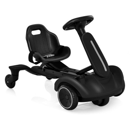 6V Kids Ride on Drift Car with 360? Spin and 2 Adjustable Heights-Black - Color: Black W2B