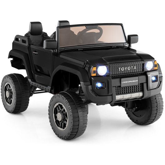 24V 2 Seater Ride on Car 4WD/2WD Switchable for Kids with Remote for Ages 3+-Black W2B