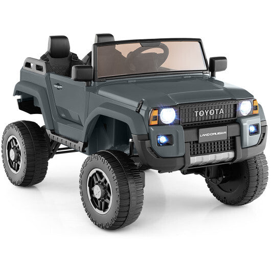 24V 2 Seater Ride on Car 4WD/2WD Switchable for Kids with Remote for Ages 3+-Black W2B