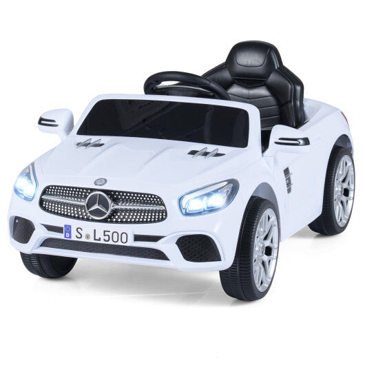 12V Kids Ride on Car Licensed Mercedes-Benz with Remote and Music-Pink