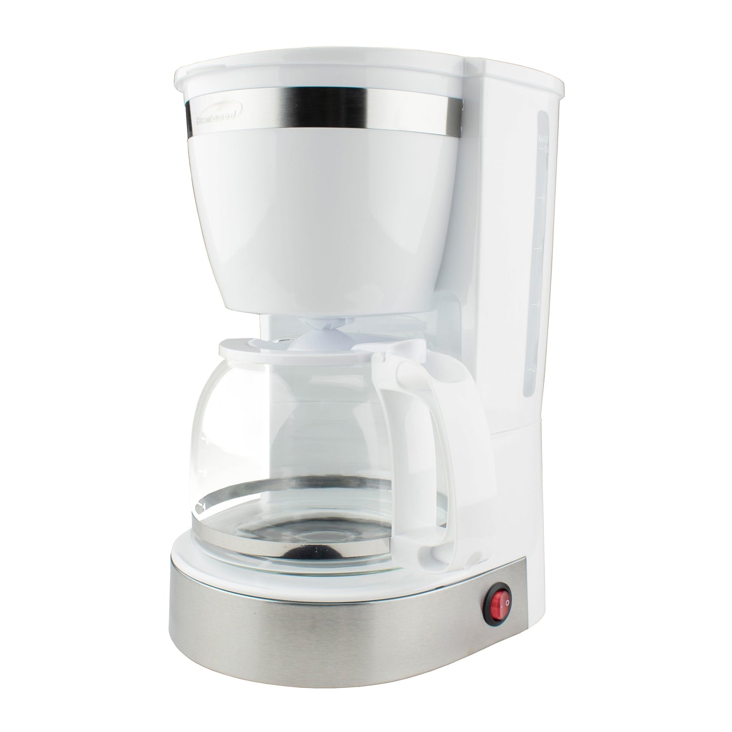 Brentwood 10 Cup 800 Watt Coffee Maker in White W2B