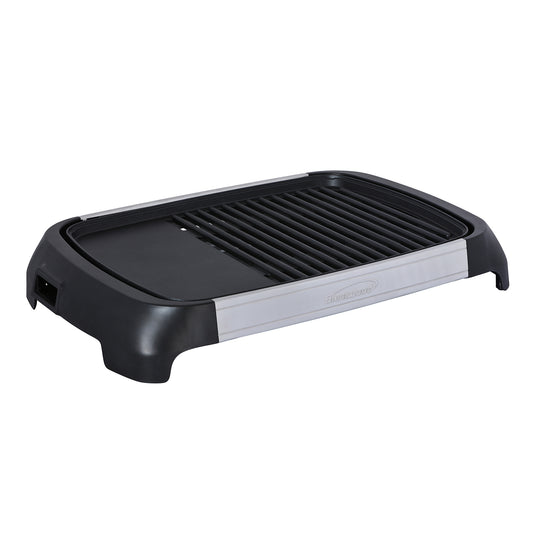 Brentwood Select TS-641 1200 Watt Electric Indoor Grill & Griddle, Stainless Steel