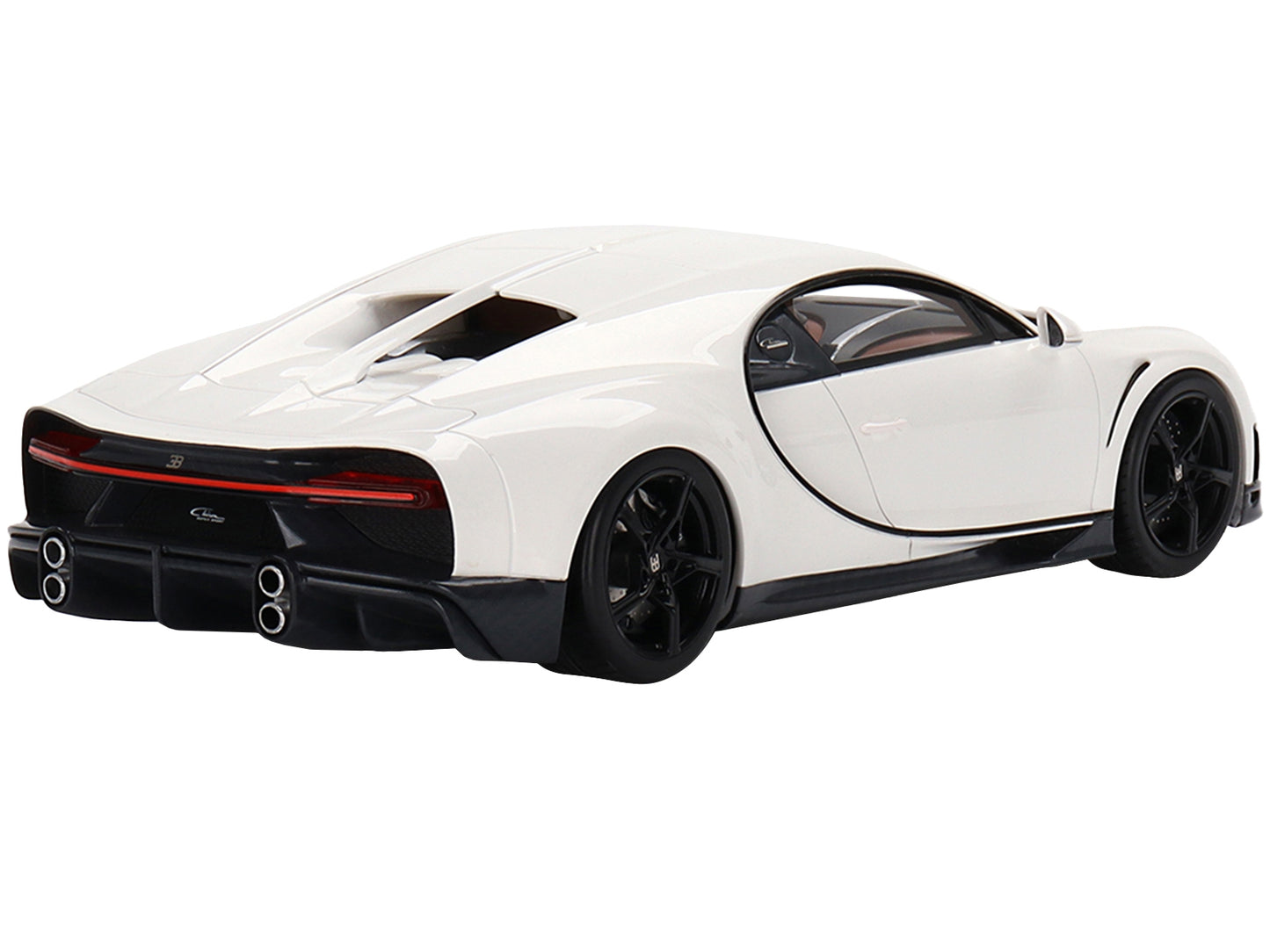 Bugatti Chiron Super Sport White 1/18 Model Car by Top Speed