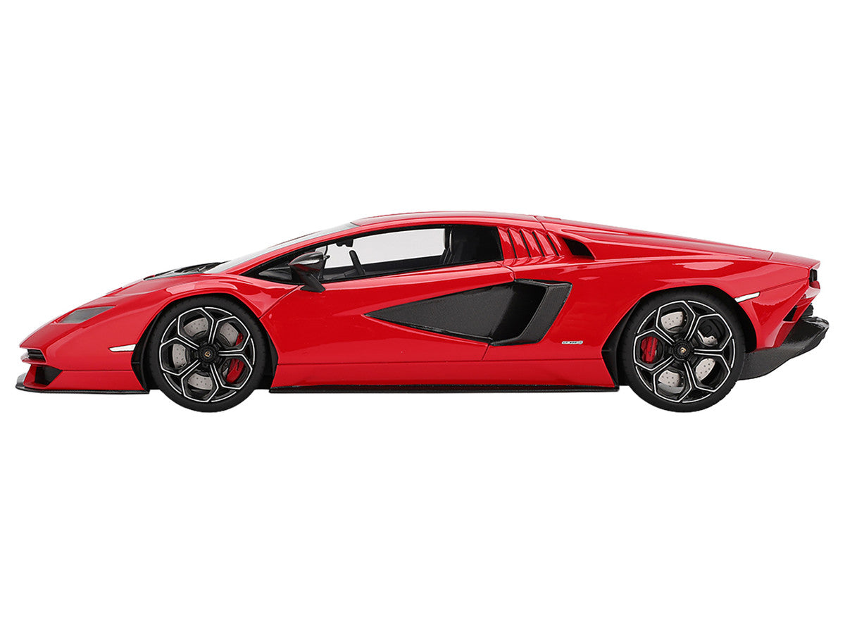 Lamborghini Countach LPI 800-4 Rosso Mars Red 1/18 Model Car by Top Speed-0
